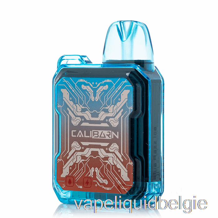 Vape België Uwell Caliburn Bar B6000 Wegwerp Blauw Razz Ijs